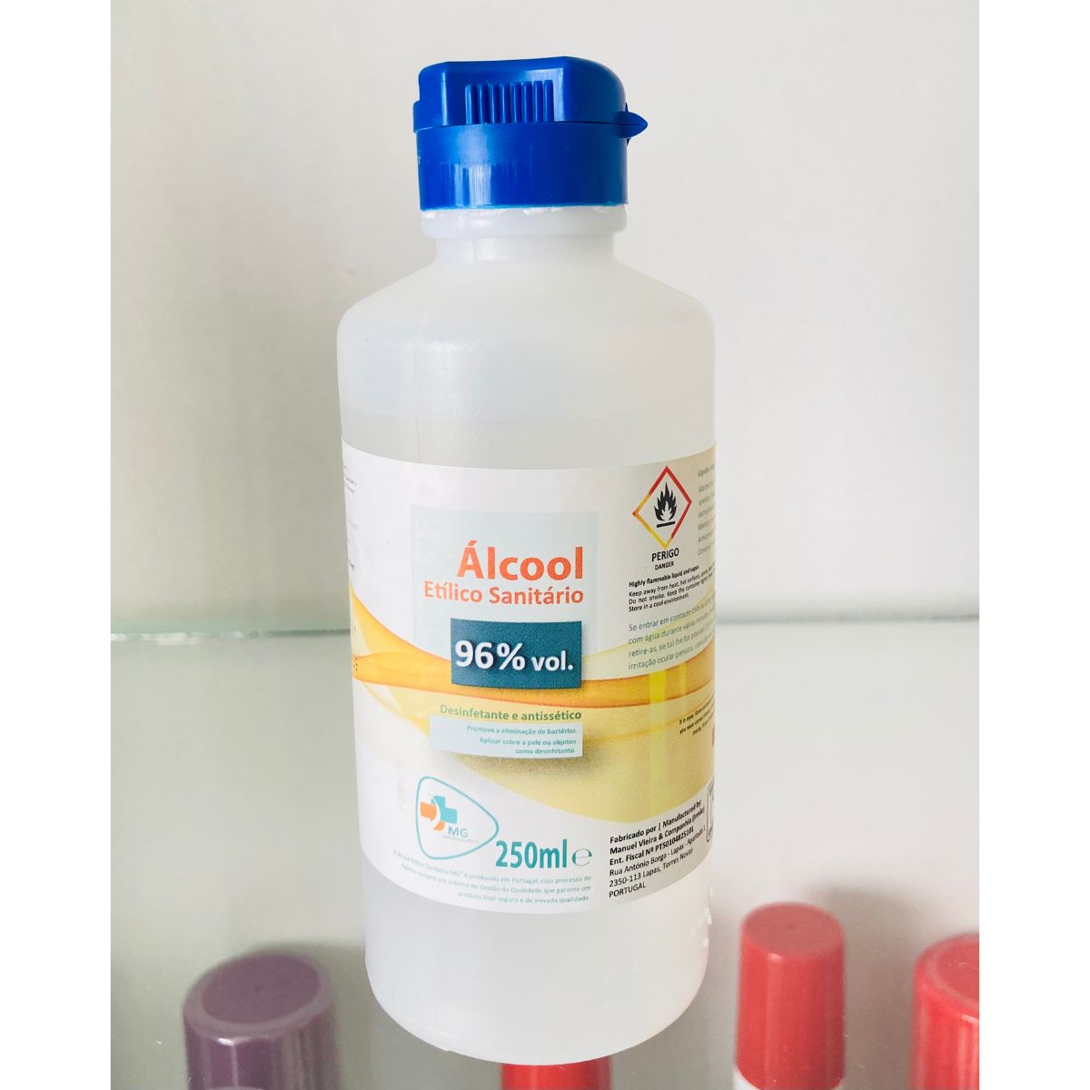 Álcool Etílico 96% 250 ml
