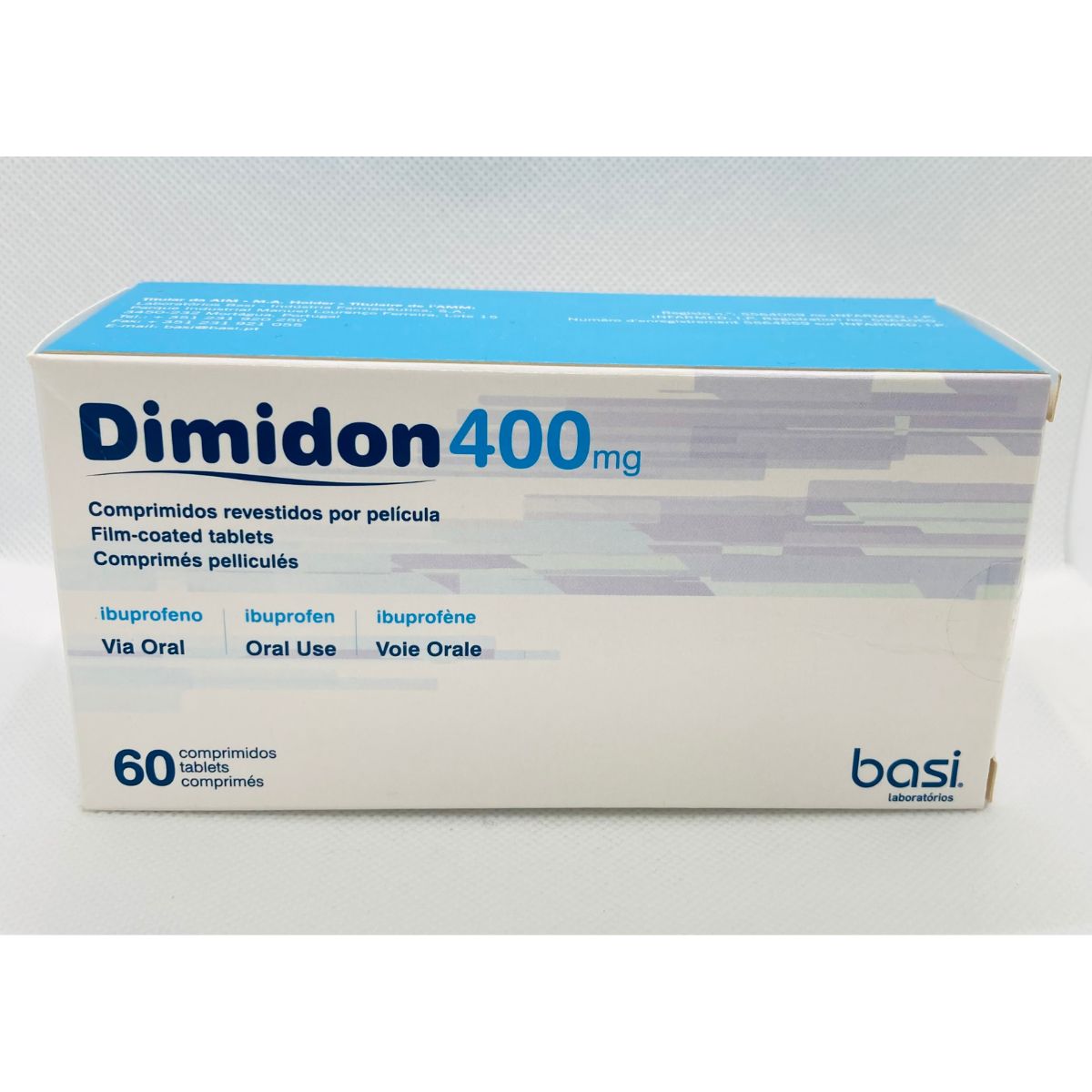 Ibuprofeno Dimidon Comprimido 400 mg