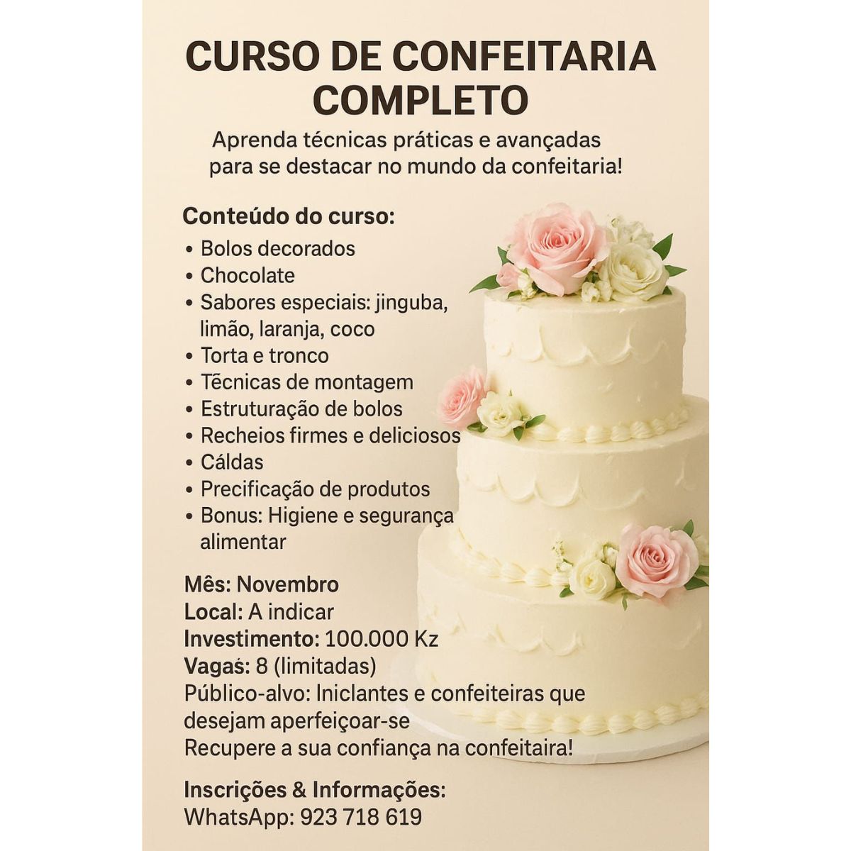 Curso de Confeitaria Completo